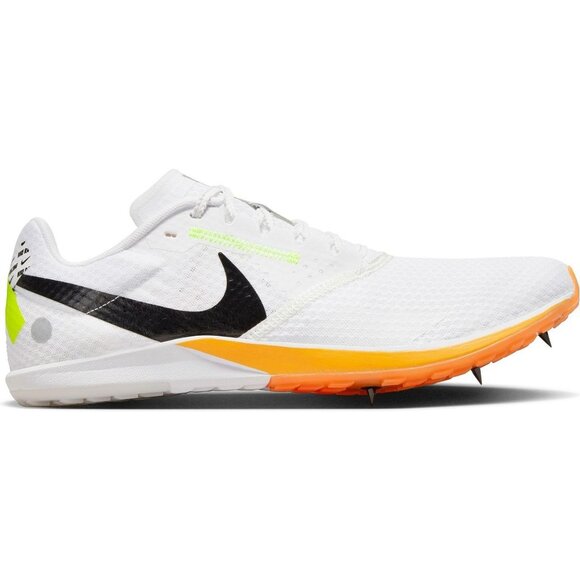 Nike Mens Zoom Rival XC Track Spikes Cleats DX7999-100 White Orange Size 11.5 - Picture 1 of 8